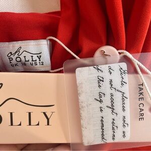 Elegant Red Halter Dress